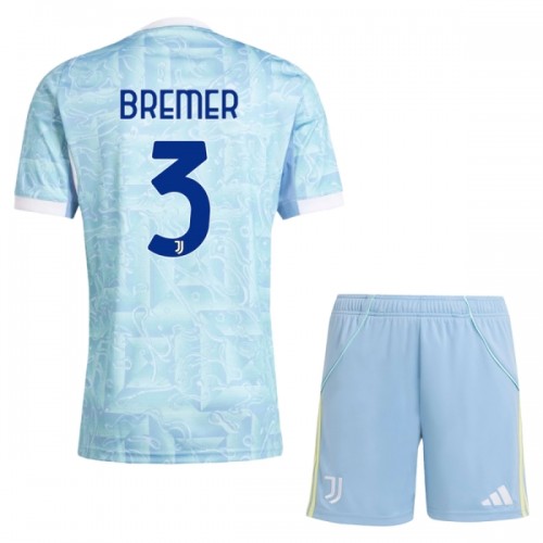 Ensemble Maillot Juventus Bremer 3 Exterieur 2025-26 Enfant Ensemble Maillot Juventus Bremer 3 Exterieur 2025-26 Enfant